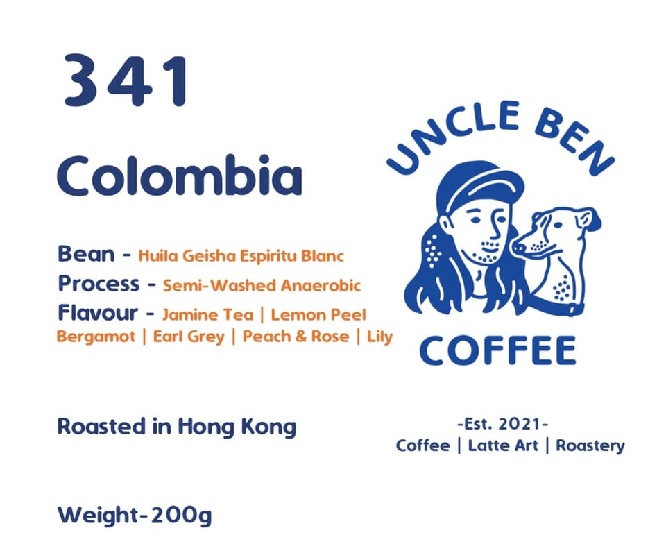 Colombia Huila Geisha Espiritu Blanc